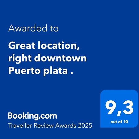 Great Location, Right Downtown Puerto Plata . Apartment Ngoại thất bức ảnh